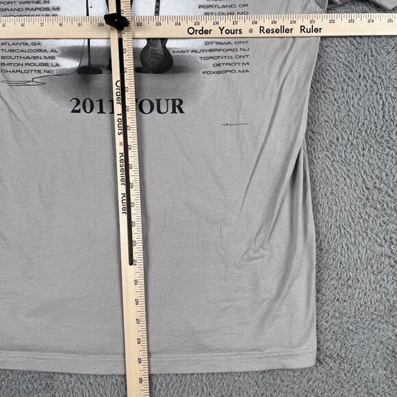 Kenny Chesney Mens 100% Cotton 2011 Tour Shirt Sz Large - Picture 3 of 6